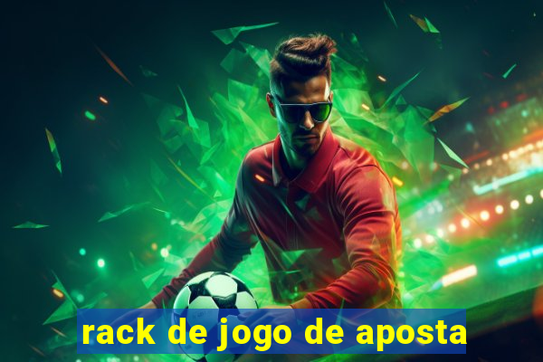 rack de jogo de aposta